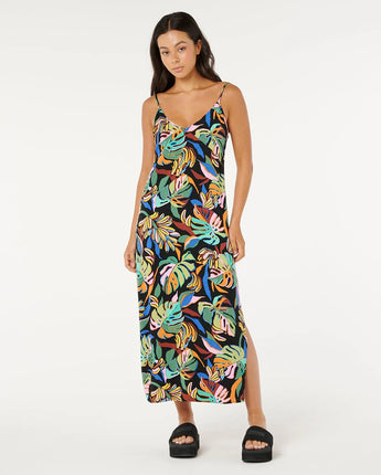 Sunset Luau Midi Dress - Multico