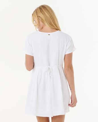 Premium Surf S/S Dress - White