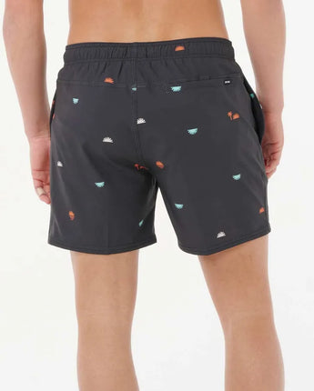 Fun Times 16" Volley - Sunrise Washed Black