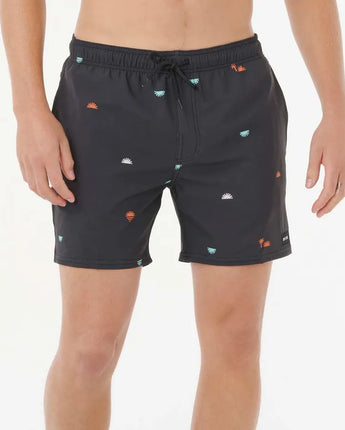 Fun Times 16" Volley - Sunrise Washed Black