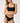 Premium Surf D-DD Crop Bikini Top - Black