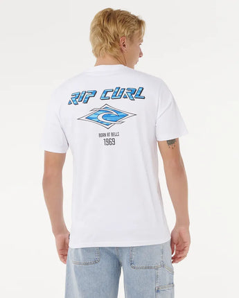 Fade Out Icon Tee - White
