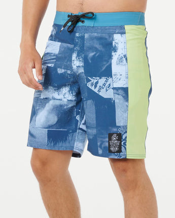 Mirage Raw Energy 20" Board Short - Blue Wind