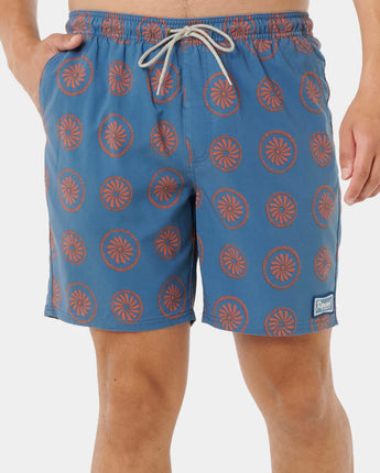 Mod Cali Volley Rip Curl Short - Bluefin