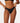 Rip Curl Women's Premium Surf Hi Leg Skimpy Bikini Bottom — Black