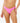 Rip Curl Women's Premium Surf Hi Leg Skimpy Coverage Bikini Bottom - Super Pink