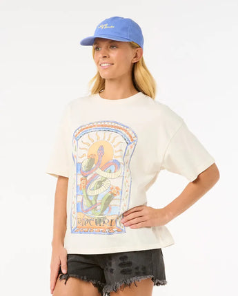 Luz Solar Heritage Tee - Bone