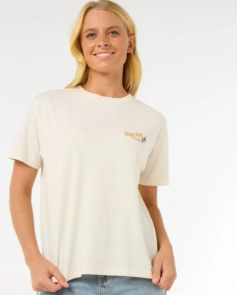 Cala Vadella Relaxed Tee- Bone