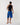 Rip Curl S-Series Panel Cordura boardshorts in Cobalt Blue, full model view styled with a black tank.