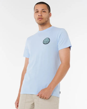 Wettie Passage Icon Tee - Blue Wind