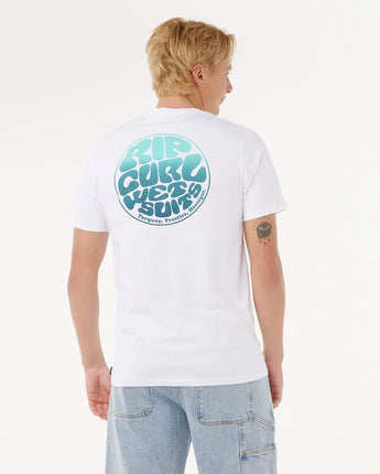Wettie Passage Icon Tee - Optical White