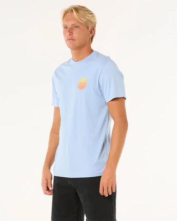 Wettie Passage Icon Tee - Ice Blue