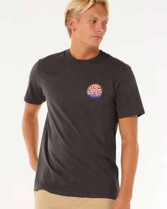 Wettie Passage Icon Tee - Washed Black