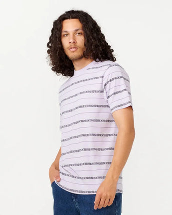 Hoffman Stripe Tee - Lilac