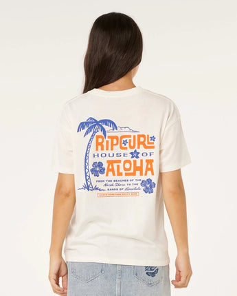 Aloha State Relaxed Tee - Bone