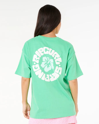Luxe Surf Heritage Tee - Irish Green