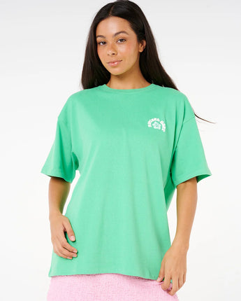 Luxe Surf Heritage Tee - Irish Green