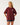 Rip Curl Women's Sports Department Oversize Tee — Dark Plum - Front View