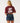 Rip Curl Women's Sports Department Oversize Tee — Dark Plum - Back View