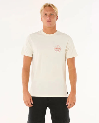 Staple Tee - Bone