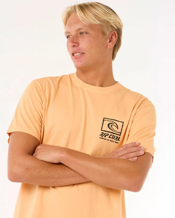 Raw Energy Trad Tee - Mandarin Zest