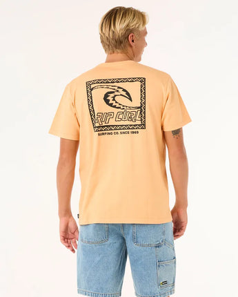 Raw Energy Trad Tee - Mandarin Zest