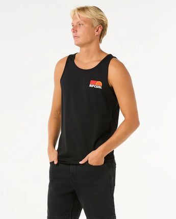 Surf Revival Peaking Tank - Black