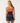 Rip Curl Women's Samba Fitted Halter Top - Dark Plum - Back View