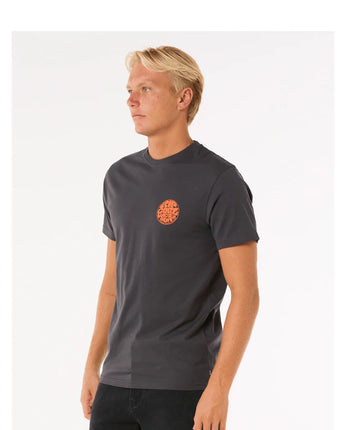 Wettie Icon Tee - Washed Black
