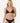 Rip Curl Women's Premium Surf Banded Fixed Triangle Bikini Top - Black