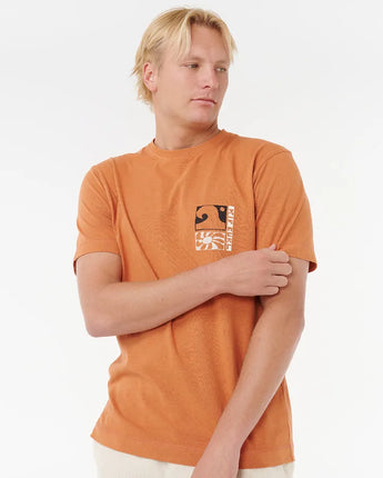AOTS Ty Williams Coastline Tee - Terracotta