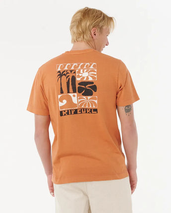 AOTS Ty Williams Coastline Tee - Terracotta