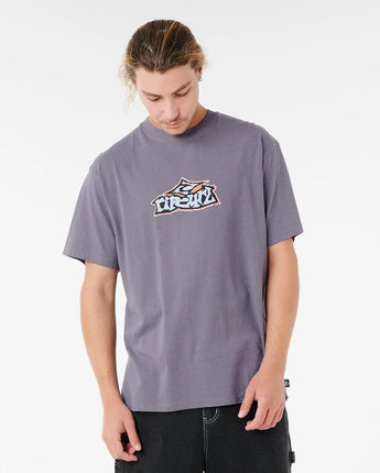 Raw Energy Graff Tee - Smokey Grape