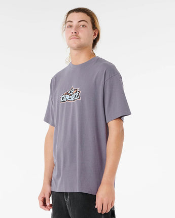 Raw Energy Graff Tee - Smokey Grape