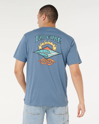 Dazed And Tubed Tee - Bluefin