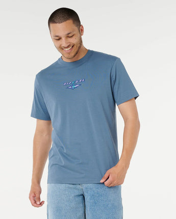 Faded Out Tee - Bluefin