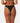 Premium Surf Hi Leg Skimpy - Black