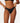 Premium Surf Hi Leg Skimpy - Black