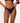 Premium Surf Hi Leg Skimpy Bikini Pant - Black