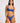 Seafolly Women's Dolce Dot Ruched Bralette — Classic Navy