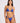 Seafolly Women's Sea Drift Slide Triangle Bikini Top — Luminous Blue