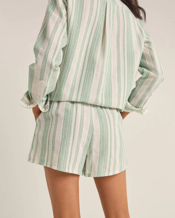 Dinero Stripe Short - Green