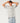 pill icon loose tee - grey marle - front view 