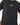 Rip Curl Men's Pill Icon Loose Tee — Black - Front View Close Up Of Embroidery