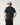 Pill Icon Loose Tee - dark navy - back view 