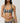 Rip Curl Women's Samba Stripe Multi Fit Halter Bikini Top - Black