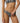 Rip Curl Women's Samba Stripe Hipster Cheeky Coverage Bikini Bottom - Black