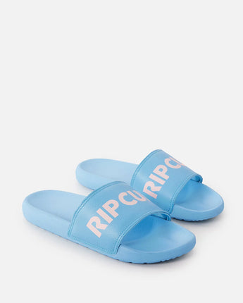 Classic Bloom Slide Kids - Light Blue