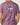 Rip Curl Men's Fade Out Icon Relaxed Tee — Dusty Purple - Close Up Back Print Graphic