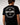 Rip Curl Men's Staple Standard Fit Tee — Black - Back View Close Up Of Graphic Print